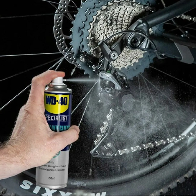 Vendita online WD40 lubrificante catena bike specialist 250ml 